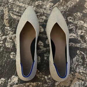 Rothy’s Point II metallic size 8